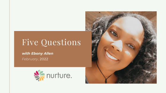 Five Questions – with Ebony Allen